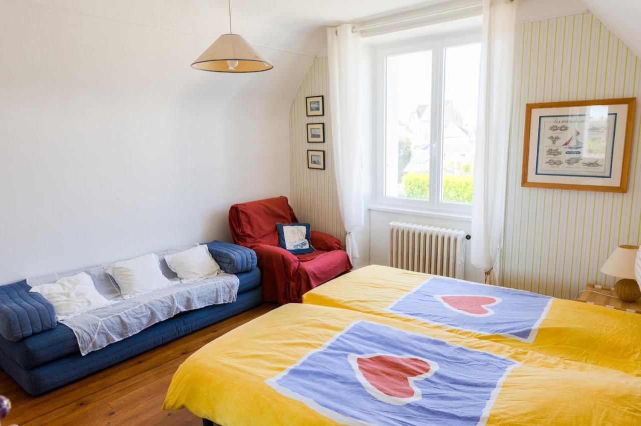 Au Coeur De Treffiagat - Maison Pour 6 - 300M De La Plage Bagian luar foto
