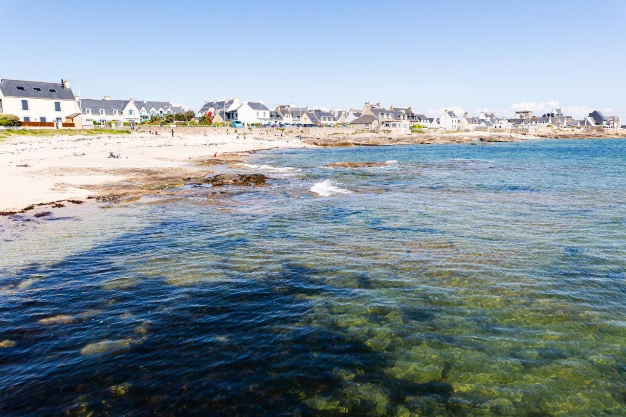 Au Coeur De Treffiagat - Maison Pour 6 - 300M De La Plage Bagian luar foto