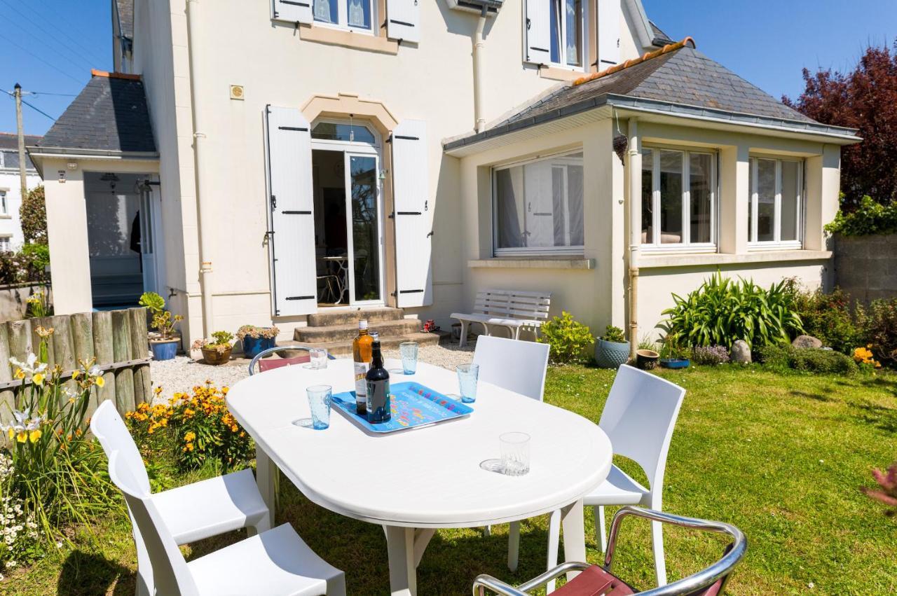 Au Coeur De Treffiagat - Maison Pour 6 - 300M De La Plage Bagian luar foto