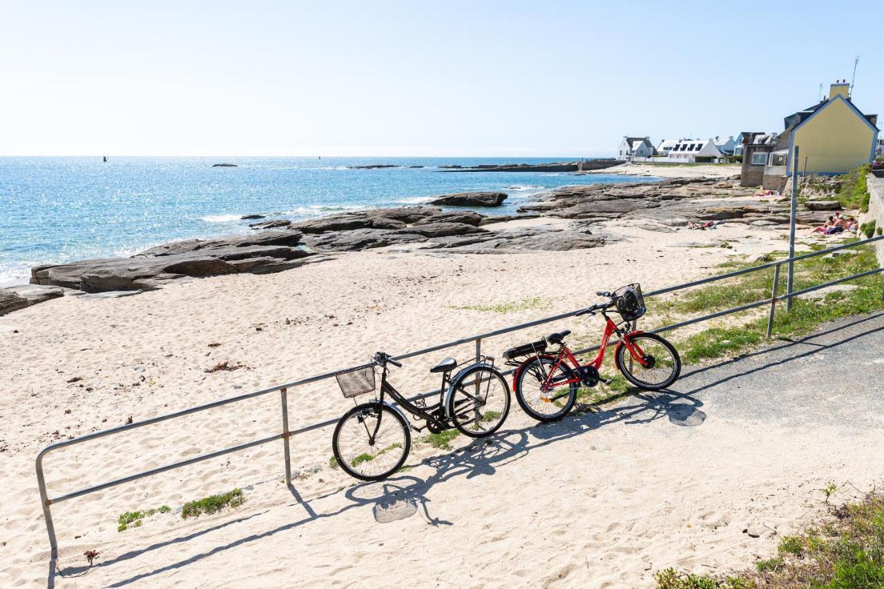 Au Coeur De Treffiagat - Maison Pour 6 - 300M De La Plage Bagian luar foto